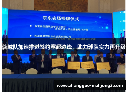 蓉城队加速推进签约塞超边锋，助力球队实力再升级