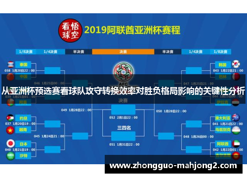 从亚洲杯预选赛看球队攻守转换效率对胜负格局影响的关键性分析